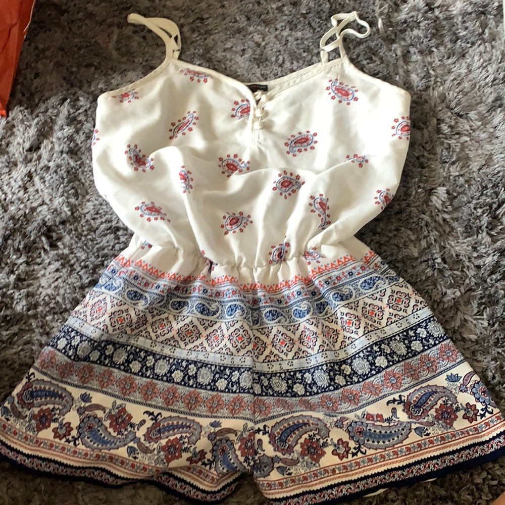 Juniors cute short romper